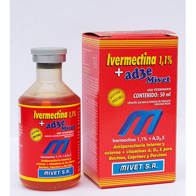 IVERMECTINA 1,1% + AD3E